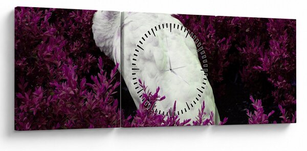 Slika - Bijeli paun (sa satom) (90x30 cm)
