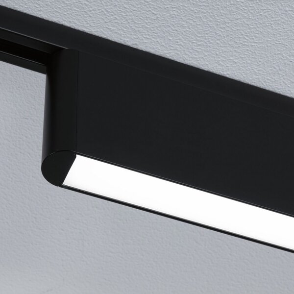 Paulmann URail LED tračni reflektor, Ceris, crni, 4.000, s postupnim, prigušiva, Crno, Dnevni boravak/blagovaonica, Aluminij