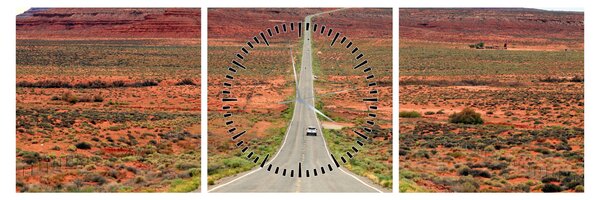 Slika - U.S. Route 163 (sa satom) (90x30 cm)