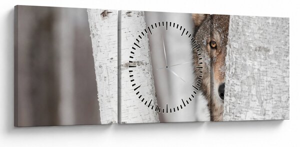 Slika - Vuk (sa satom) (90x30 cm)