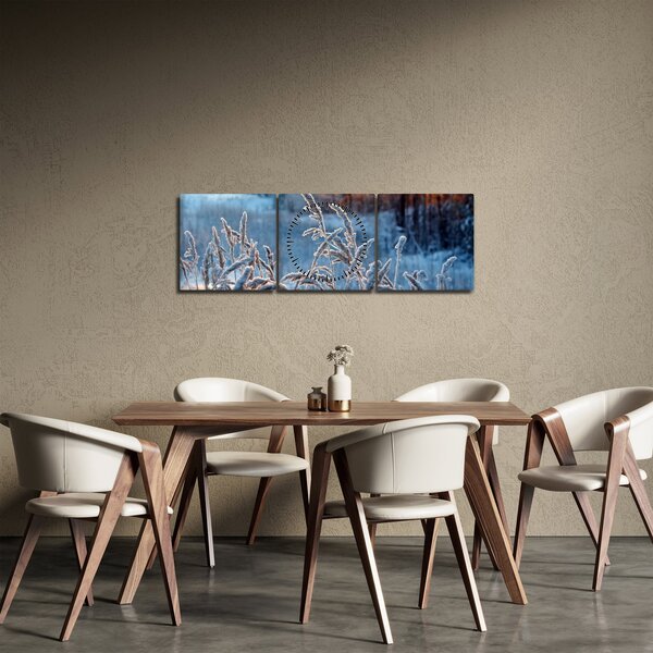 Slika - Zimska livada (sa satom) (90x30 cm)