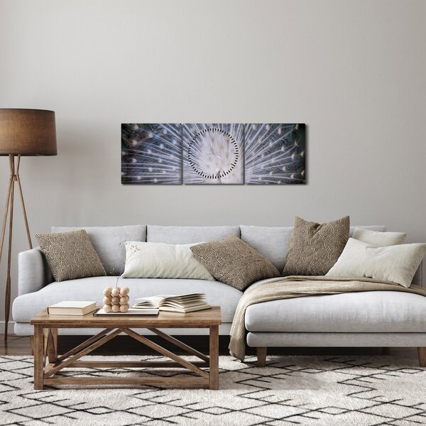 Slika - Bijeli paun (sa satom) (90x30 cm)