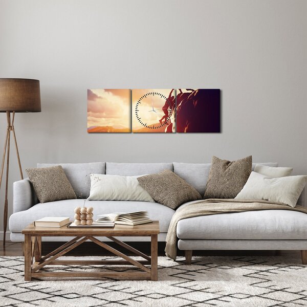 Slika - Planinari (sa satom) (90x30 cm)