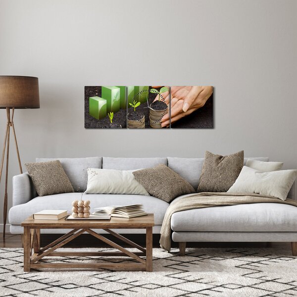 Slika - Rast (sa satom) (90x30 cm)