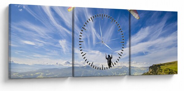 Slika - Paragliding (sa satom) (90x30 cm)