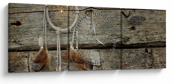 Slika - Hvatač snova (sa satom) (90x30 cm)