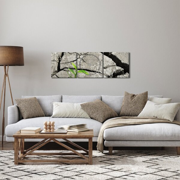 Slika - Pukotine (sa satom) (90x30 cm)