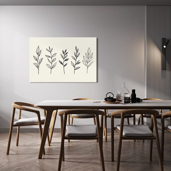 Slika minimalističke grančice u liniji