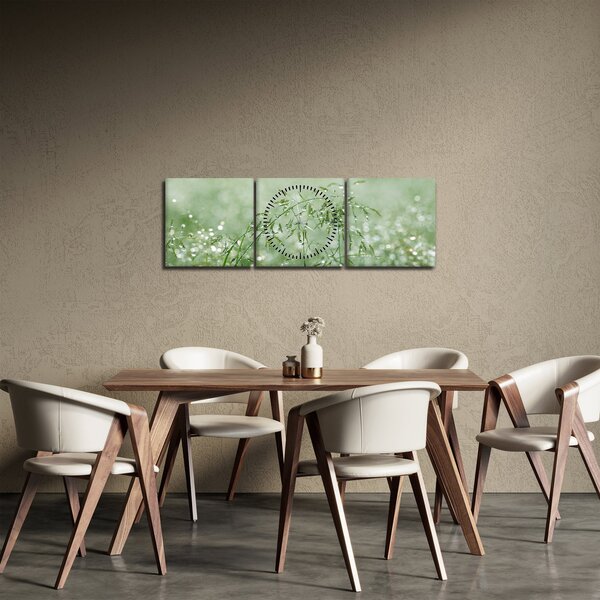 Slika - Rosa u travi (sa satom) (90x30 cm)