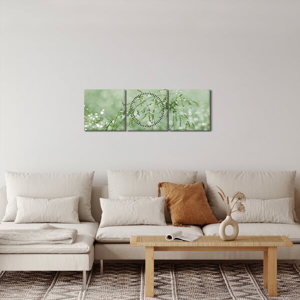 Slika - Rosa u travi (sa satom) (90x30 cm)