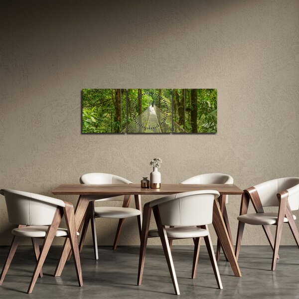 Slika - Viseći most (sa satom) (90x30 cm)