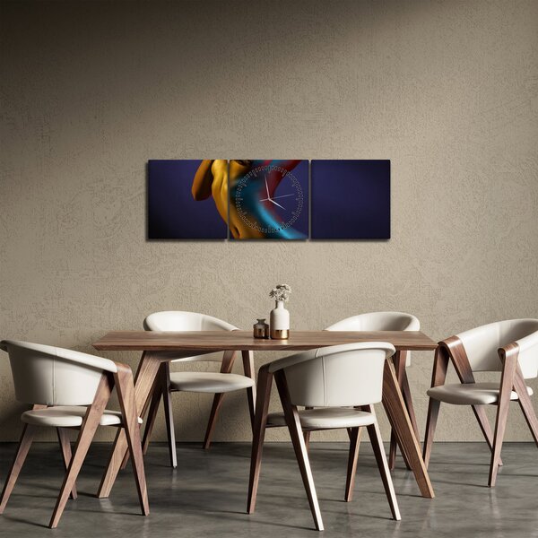 Slika - Ženski akt (sa satom) (90x30 cm)