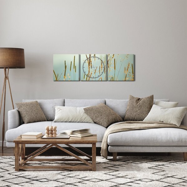 Slika - Trenutak na livadi (sa satom) (90x30 cm)