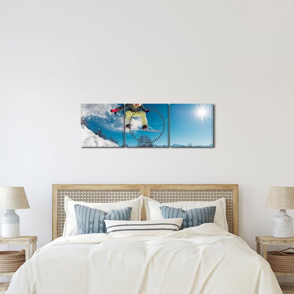 Slika - Snowboarder (sa satom) (90x30 cm)