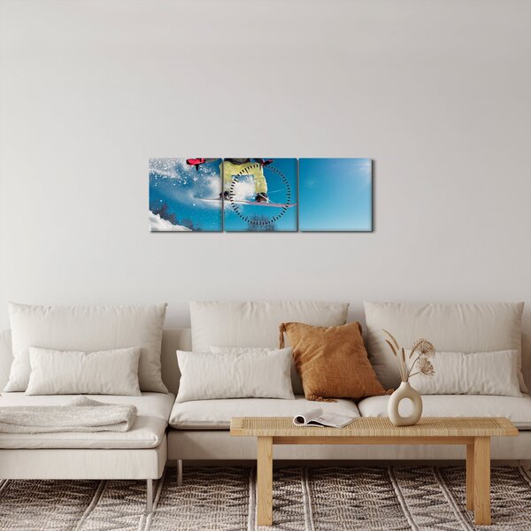 Slika - Snowboarder (sa satom) (90x30 cm)