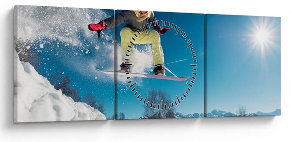 Slika - Snowboarder (sa satom) (90x30 cm)