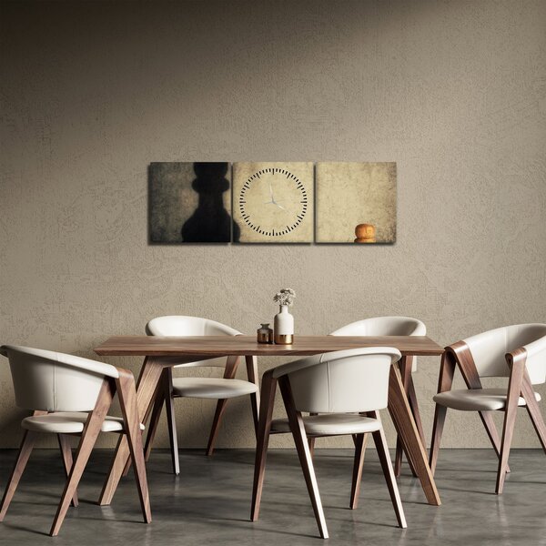 Slika - Šah 2 (sa satom) (90x30 cm)