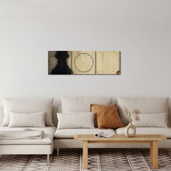 Slika - Šah 2 (sa satom) (90x30 cm)