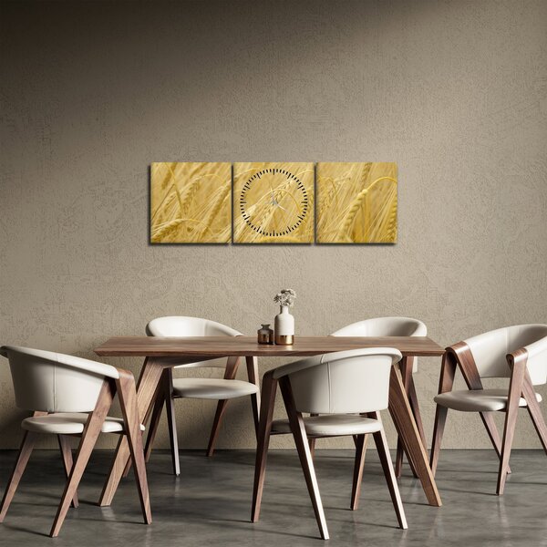 Slika - Ječam (sa satom) (90x30 cm)