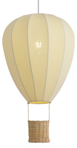 Dječja viseća svjetiljka bež boje u obliku balona na vrući zrak - Air Balloon