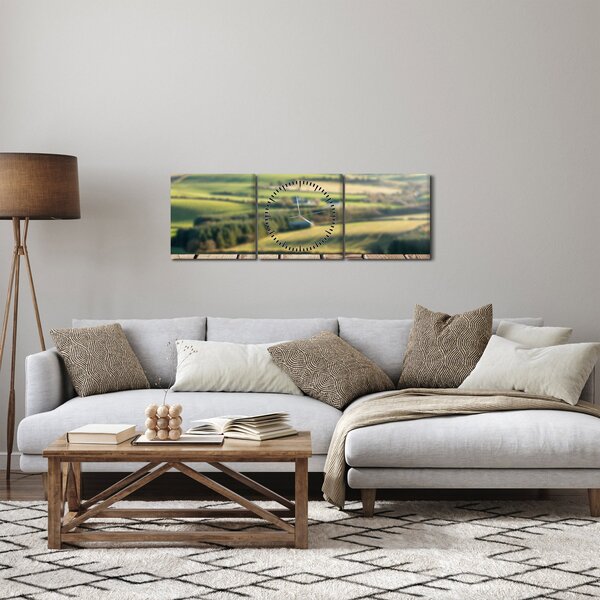 Slika - Pogled na krajolik (sa satom) (90x30 cm)