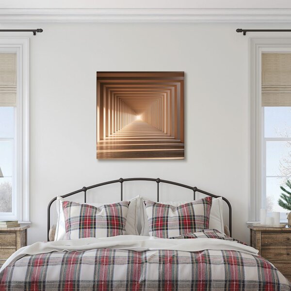 Slika brončani tunel u perspektivi