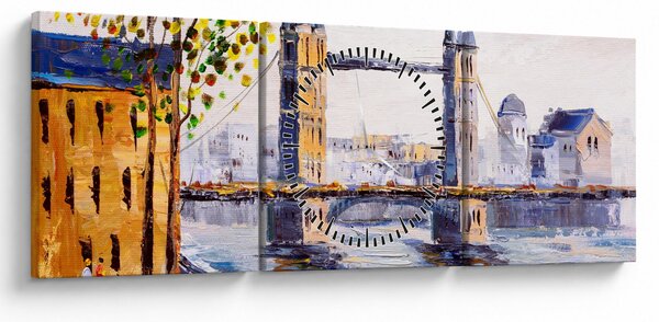 Slika - Slikani grad (sa satom) (90x30 cm)