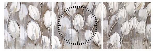 Slika - Strukturirani tulipani (sa satom) (90x30 cm)