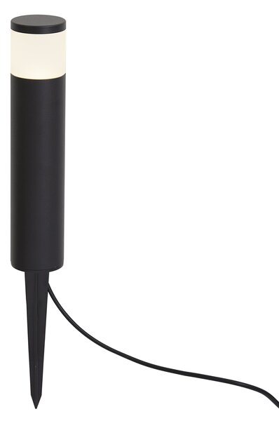 Moderna vanjska svjetiljka za stupiće 12V crna uklj. LED IP65 - Voltaire Palo