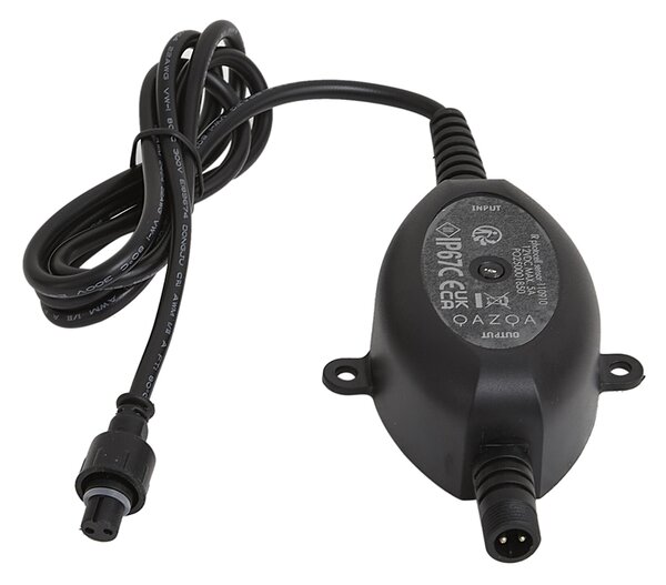 Senzor sumraka 12V crni IP67 - Voltaire