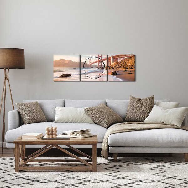 Slika - Golden Gate Bridge (sa satom) (90x30 cm)