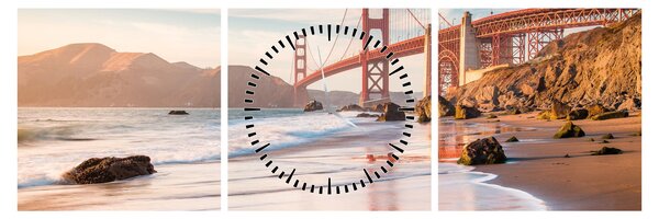 Slika - Golden Gate Bridge (sa satom) (90x30 cm)