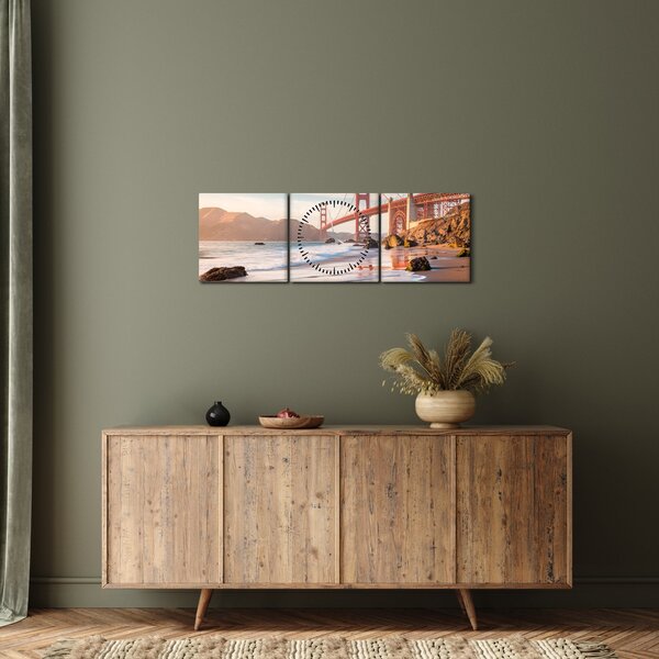 Slika - Golden Gate Bridge (sa satom) (90x30 cm)