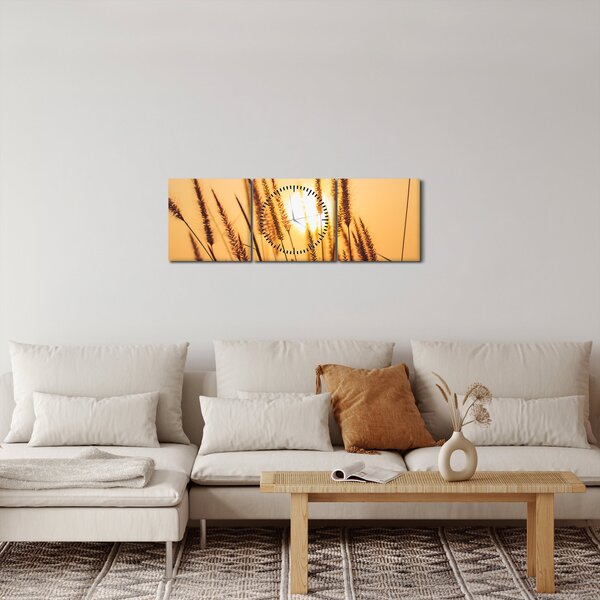 Slika - Trave na suncu (sa satom) (90x30 cm)