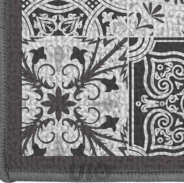 Sivi periv tepih 50x80 cm Persane – douceur d'intérieur