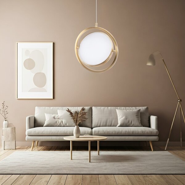 Viseća LED lampa APP1791-CP Gold Brush