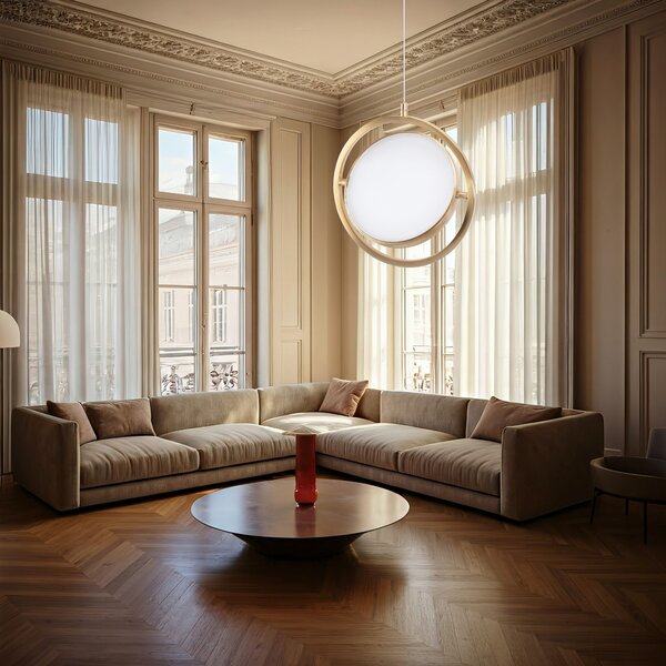 Viseća LED lampa APP1791-CP Gold Brush