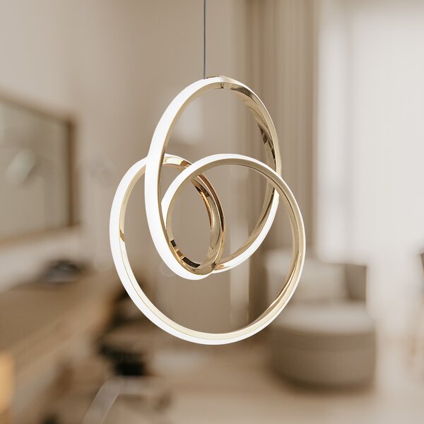 Viseća LED lampa G076-1CP Gold