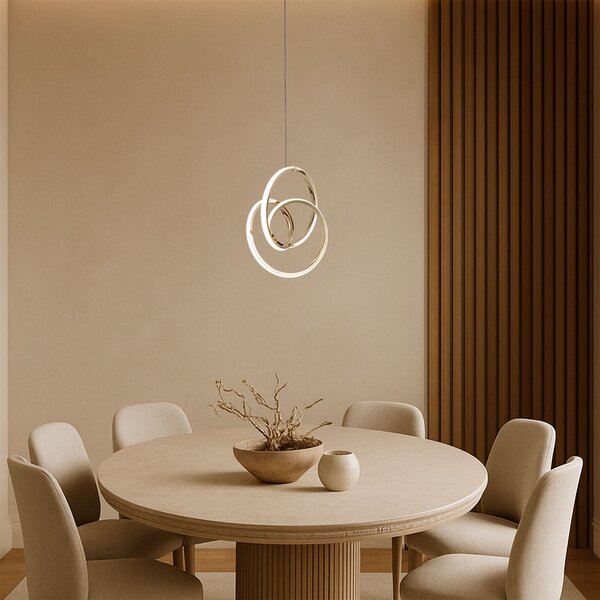 Viseća LED lampa G076-1CP Gold
