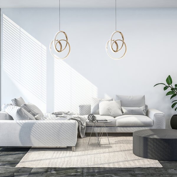 Viseća LED lampa G076-1CP Gold