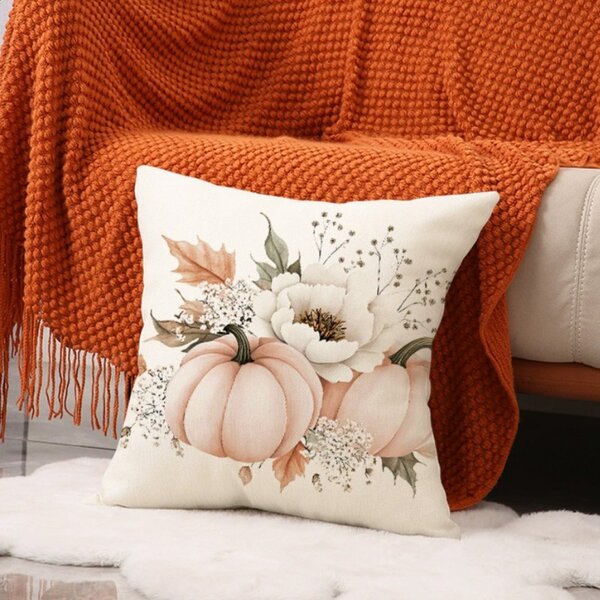 Jastučnica AUTUMN CALL 45x45 cm, krem
