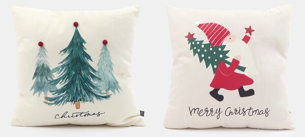 Sinsay - Dekorativni jastuk s božićnim motivom 2 pack