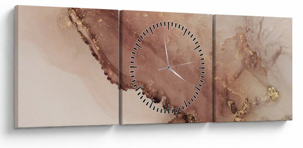 Slika - Zlatni glitteri (sa satom) (90x30 cm)