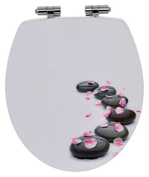Poseidon WC daska Spa (MDF, Antracit, Samospuštajuća)