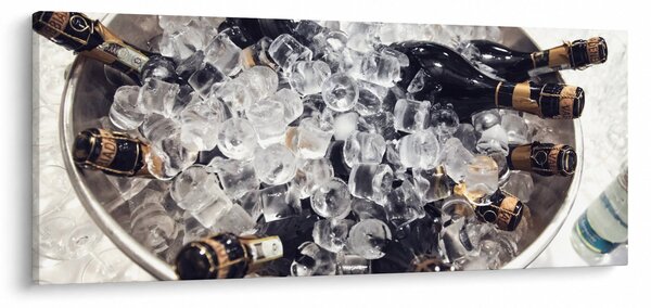 Slika - šampanjac u ledu (120x50 cm)