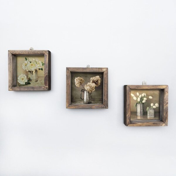 Slike u setu od 3 kom 15x15 cm - Wallity