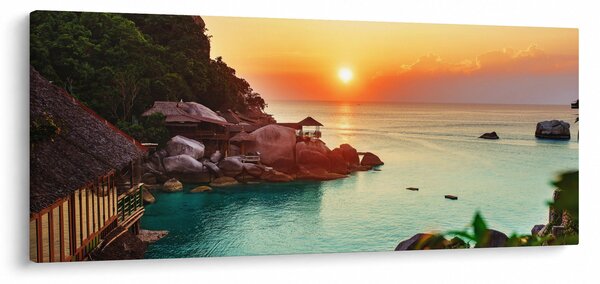 Slika prekrasne plaže (120x50 cm)