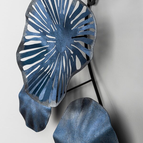 Metalni zidni ukras 79x35 cm Astrid - Wallity