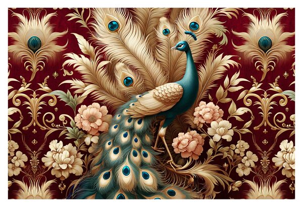 Slika – Elegantni paun (90x60 cm)