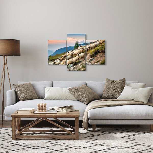 Slika - Stado ovaca (90x60 cm)